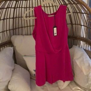 NWT Pink Romeo and Juliet Couture romper Size M